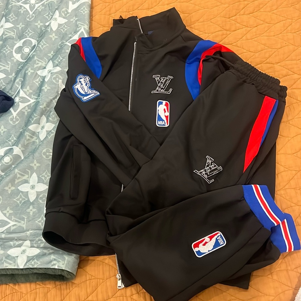 2 Piece Black Track Suit